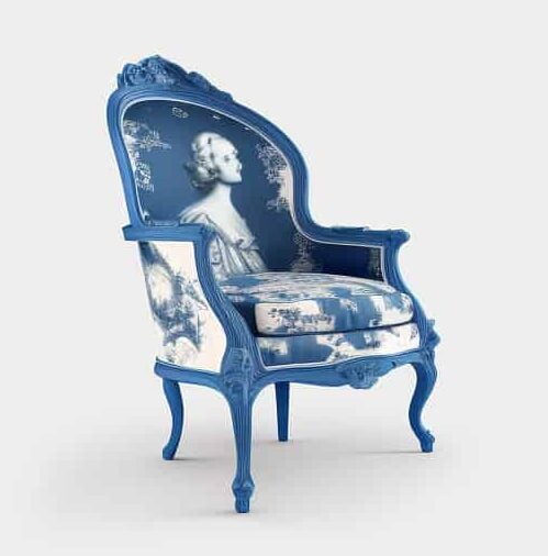 Fauteuil Voltaire relooké - 14 relookings beaux et originaux