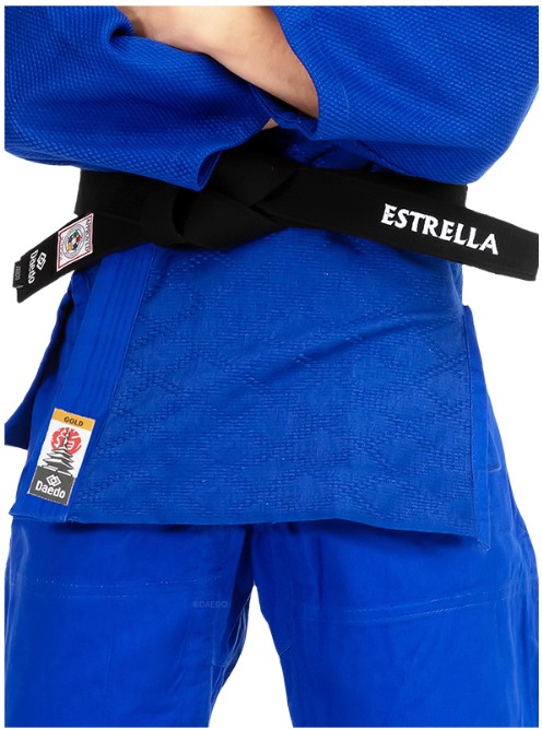 JUDOGI "GOLD" AZUL - Imagen 2