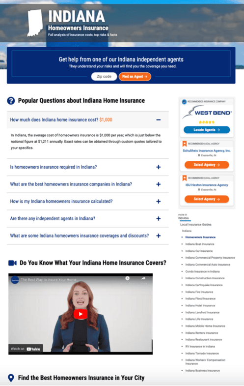 Indiana State Association Local Guide