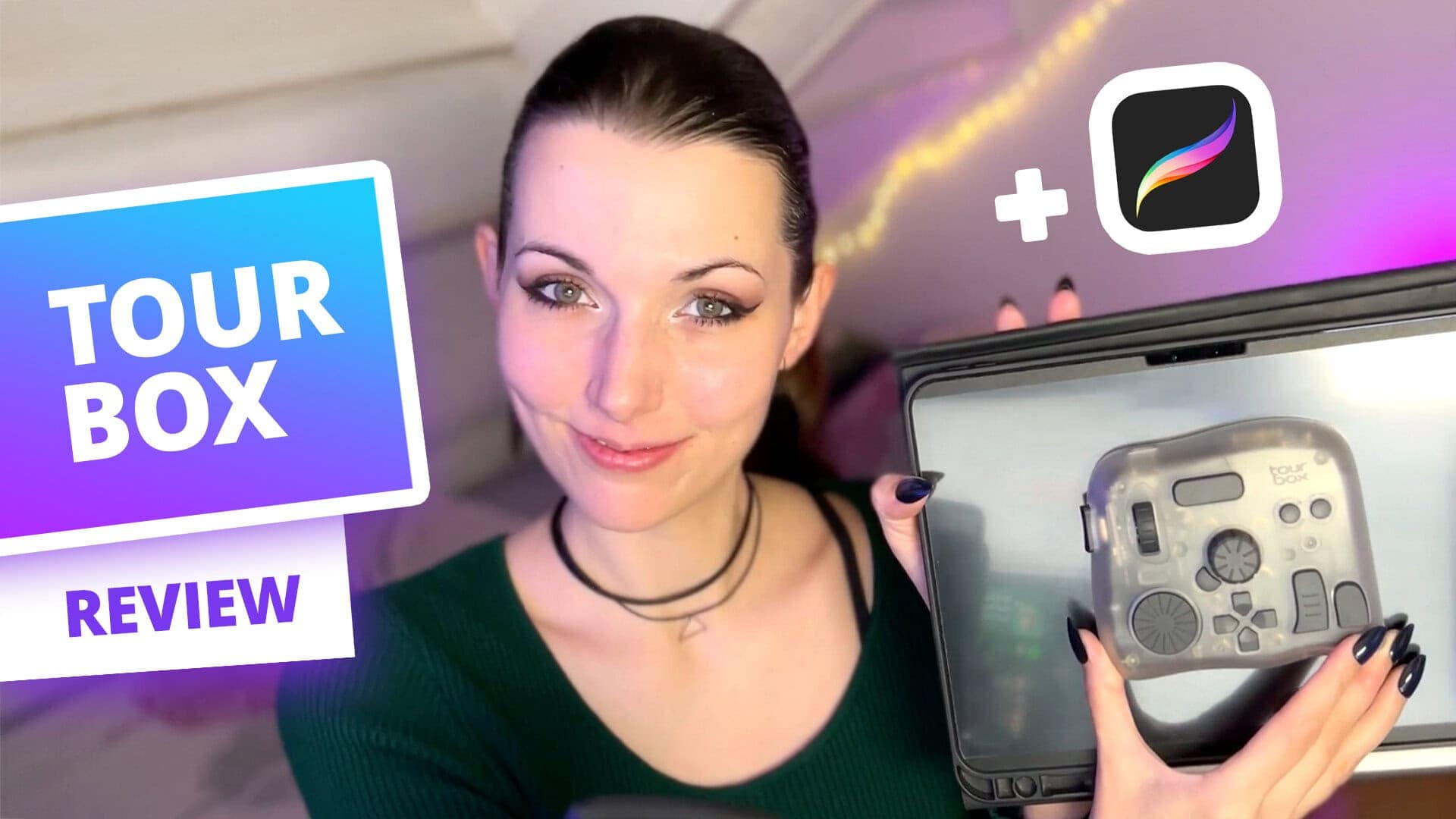 YOUTUBE | TourBox Elite Plus im Procreate-Test | Lohnt sich der Controller am iPad?