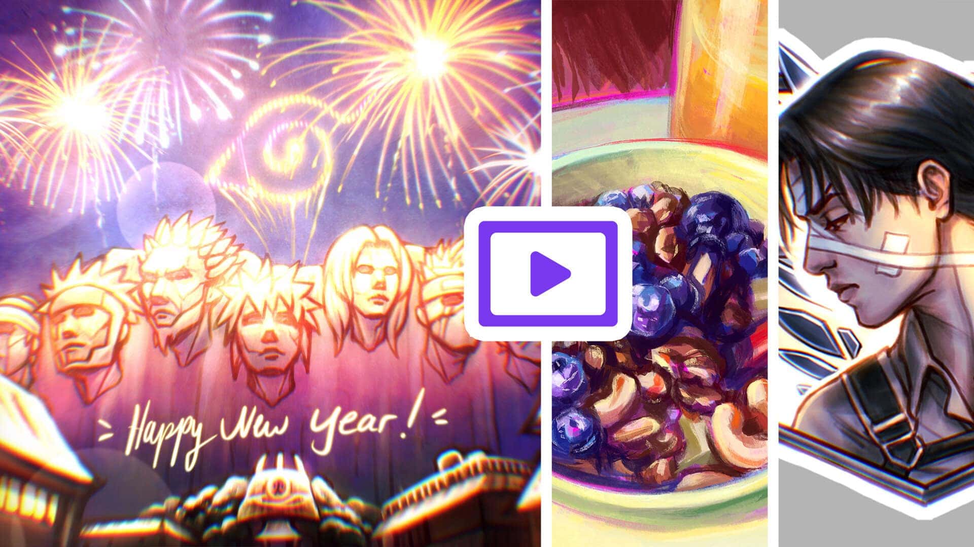 KURS UPDATE | Neujahr Illustration, Stillleben & mehr Zeitraffer