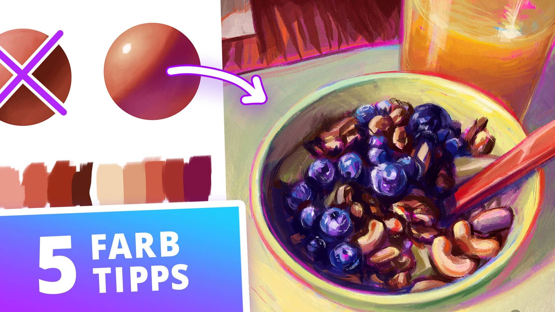 YOUTUBE | 5 Tipps für bessere Farben
