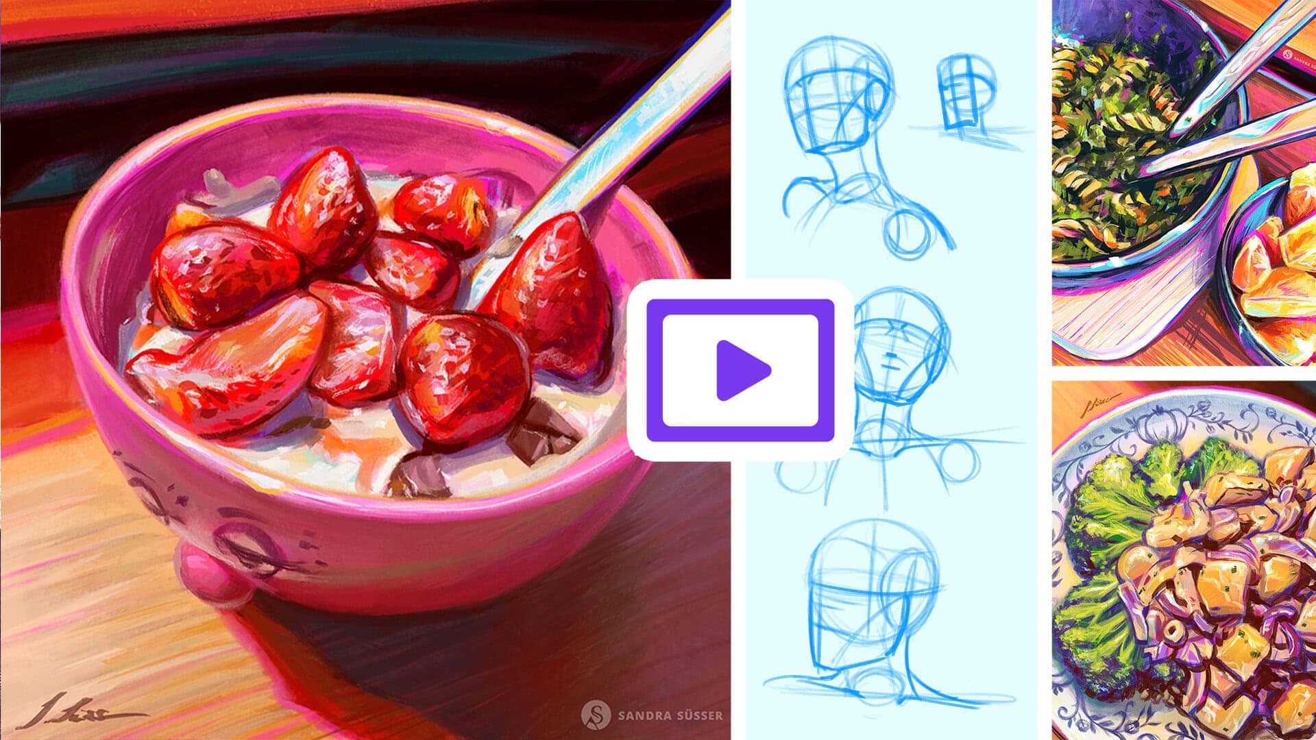 KURS UPDATE | Vegane Stillleben & mehr Zeitraffer