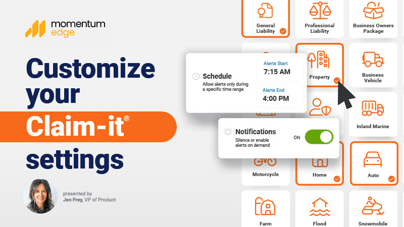 Customize Your Claim-it Settings