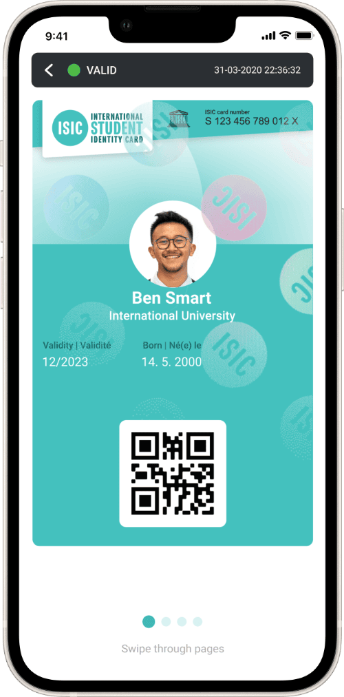 ISIC digital card