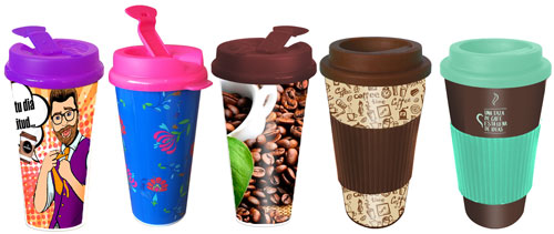 Plastic coffee mugs Martin´s Plastics
