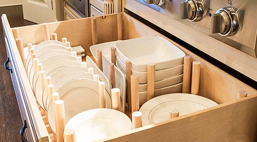 Kitchen Dish Drawer Systems Guide - Why Store Plates in Drawers