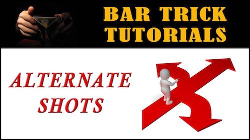 bar tricks alternating shots