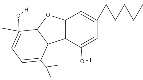 Cannabiclsoin chemical structure