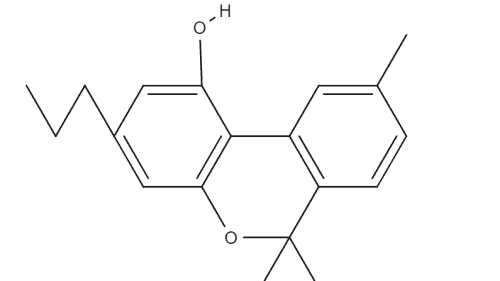 Cannabidivarin chemical structure