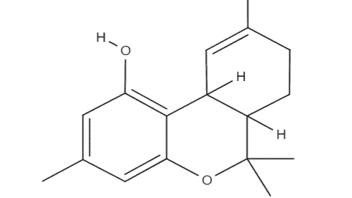 Tetraydrocannabiorcol chemical structure
