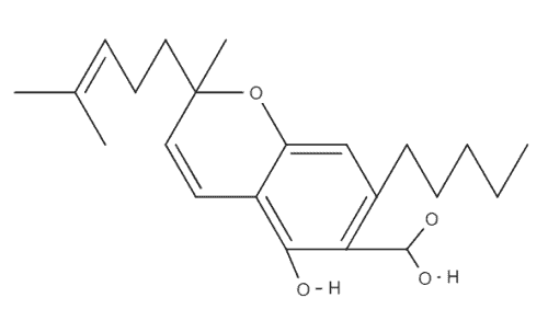 Cannabichromenic Acid chemical structure