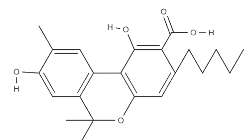 Cannabidiolic Acid (chemical structure