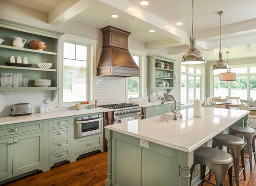 sage green kitchen