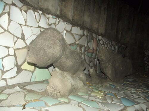 carvings on stone