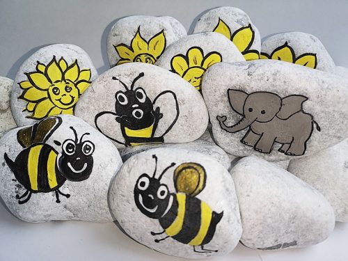 Kids' Story Stone Painting
