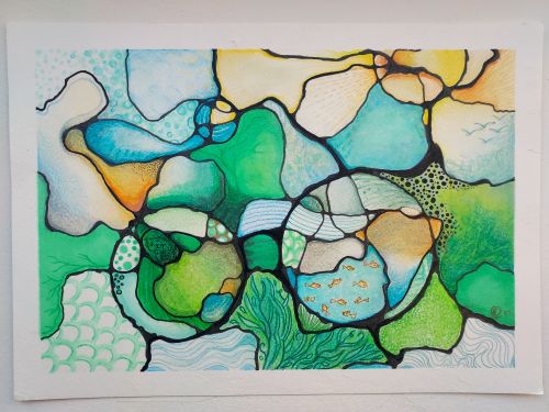 Neurographic Art en Zentangle Fannie Coenen
