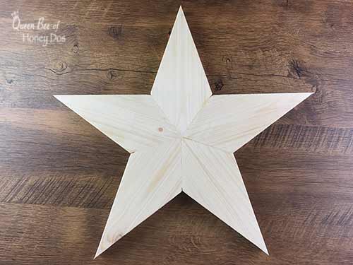 wooden star