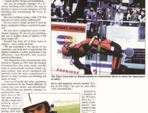 Meet construction's high-wire act