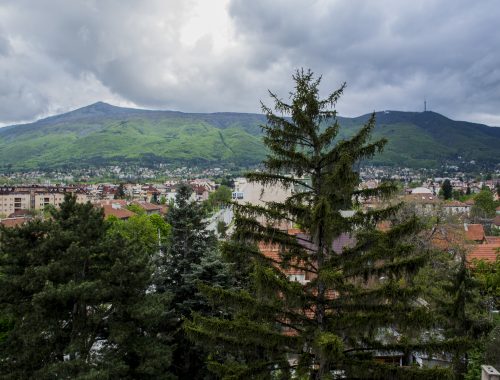 The panoramic view of the Innovation Center in Sofia
