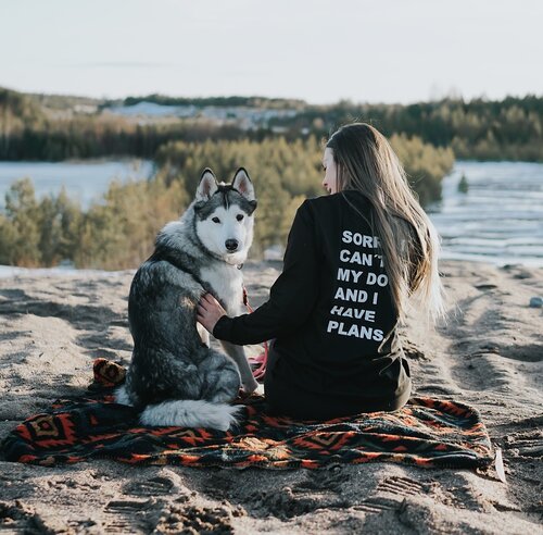 Dog & I - LS tee