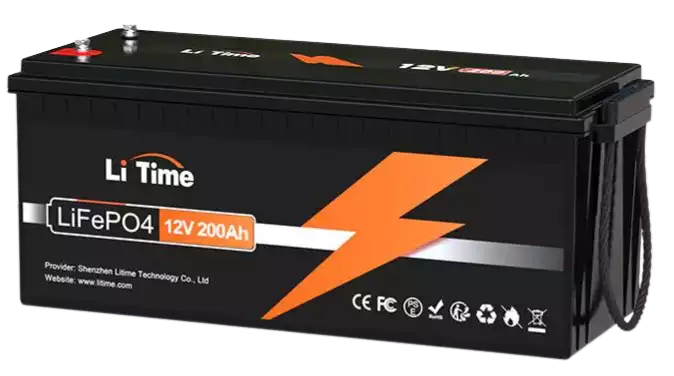 LiTime 12V 200Ah LiFePO4 Lithium Battery