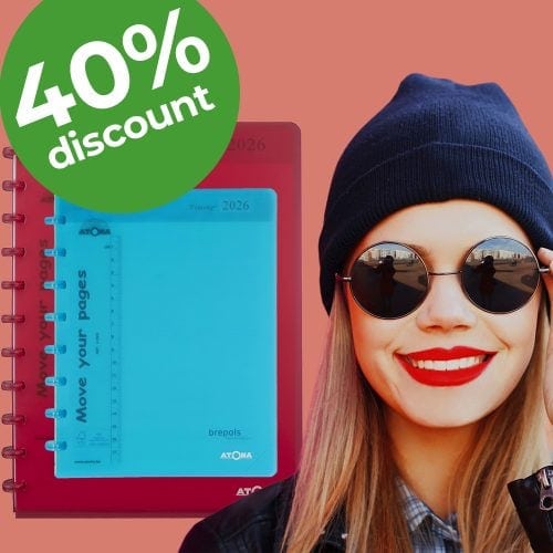 40% discount on all diaries