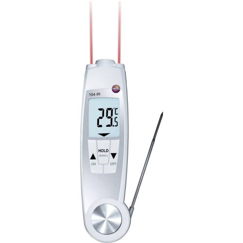 Testo 104-IR Termómetro Infrarrojo y de Sonda
