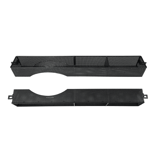 EZGO RXV Satin Black Metal Tidy Basket
