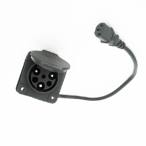 ECAR Black Receptacle Charger