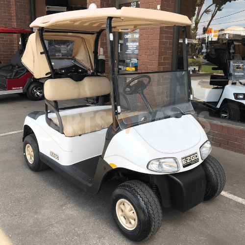 2012 EZGO RXV 2 Seat White Golf Cart