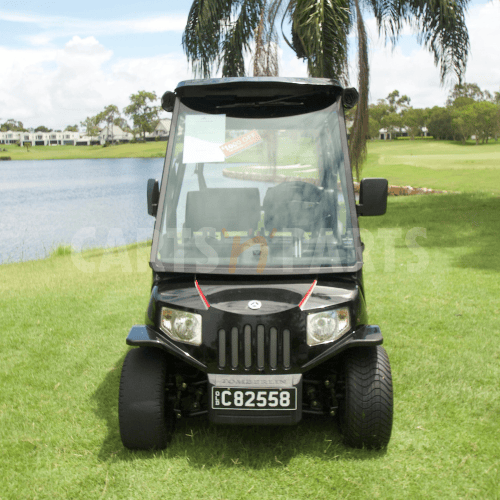 2010 Tomberlin Emerge 48SS 4 Seat Black Golf Cart