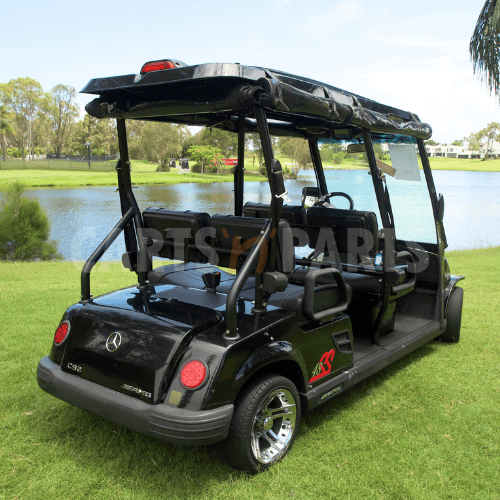 2010 Tomberlin Emerge 48SS 4 Seat Black Golf Cart