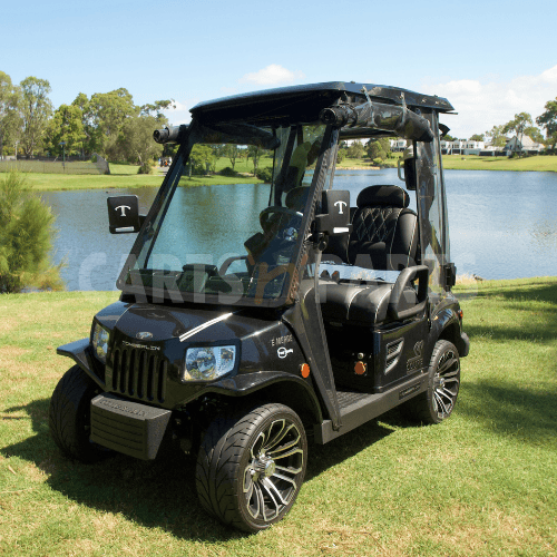 2022 Tomberlin 48SS 2 Seat Black Golf Cart