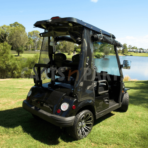 2022 Tomberlin 48SS 2 Seat Black Golf Cart - Image 4