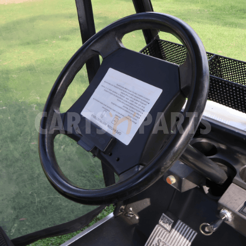 2016 ECAR A4 Dominic 4 Seat White Golf Cart - Image 8