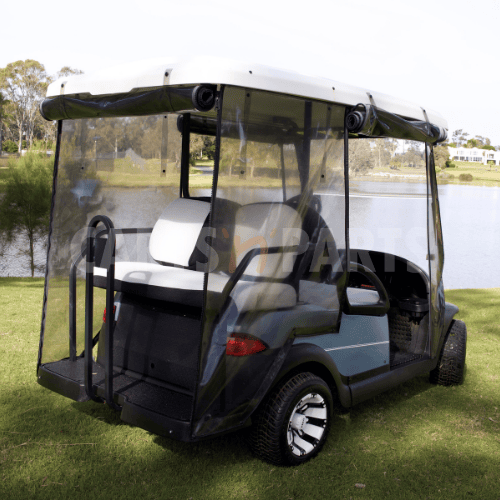 2013 Club Car Precedent 4 Seat Blue Golf Cart - Image 4