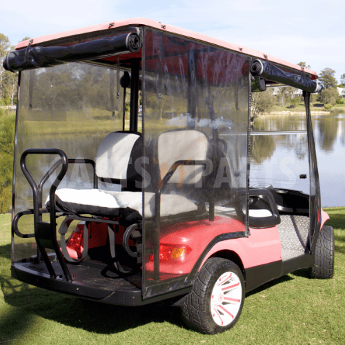 2017 ECAR 627 4 Seat Pink Golf Cart - Image 4