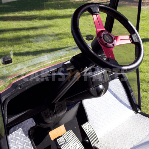 2017 ECAR 627 4 Seat Pink Golf Cart - Image 5