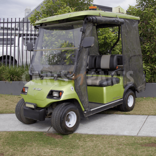 2012 ECAR A4 4 Seat Green Golf Cart