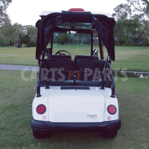2010 Tomberlin Revenge 4 Seat White Golf Cart - Image 3