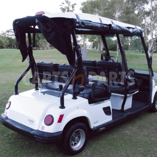2010 Tomberlin Revenge 4 Seat White Golf Cart - Image 4