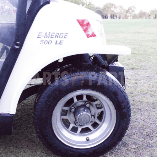 2010 Tomberlin Revenge 4 Seat White Golf Cart - Image 7