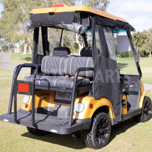 2021 Tomberlin GTS 4 Seat Yellow Golf Cart - Image 4