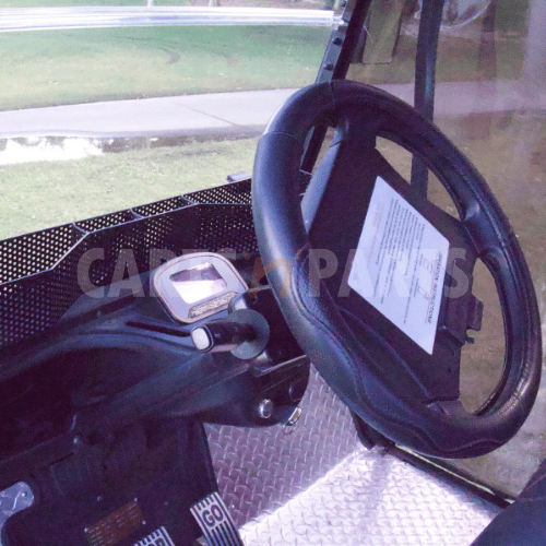 2020 ECAR 627 2 Seat Burgundy Golf Cart - Image 5