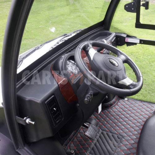 2018 ECAR S Series 4 Seat White Golf Cart - Image 5