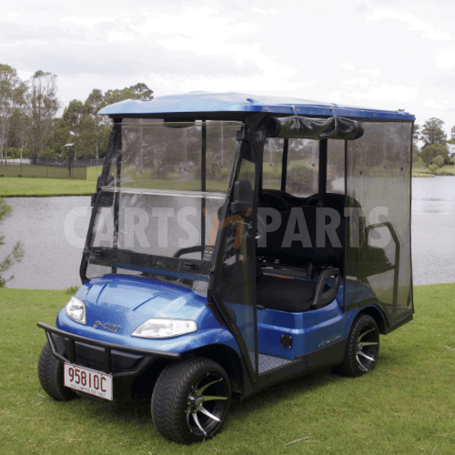 2021 ECAR 627 4 Seat Electric Blue Golf Cart
