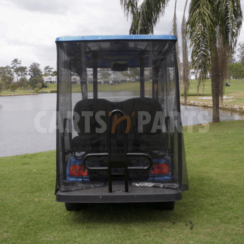 2021 ECAR 627 4 Seat Electric Blue Golf Cart - Image 3