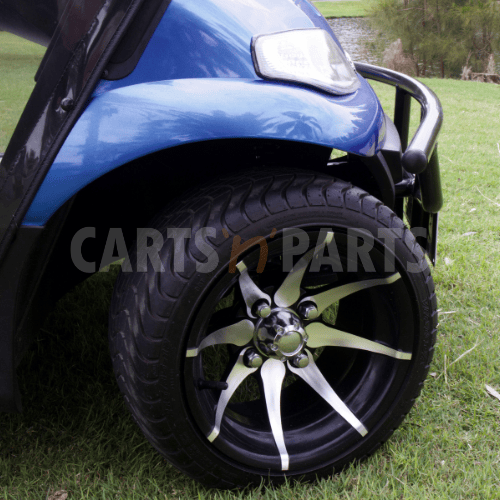 2021 ECAR 627 4 Seat Electric Blue Golf Cart - Image 7