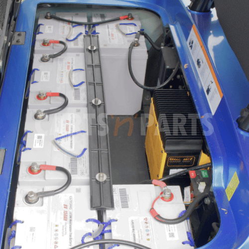 2021 ECAR 627 4 Seat Electric Blue Golf Cart - Image 8